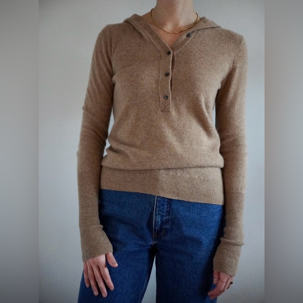 J. Crew Cashmere Henley